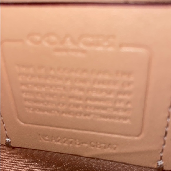 Coach Tan Leather Tote Bag - Picture 5 of 8
